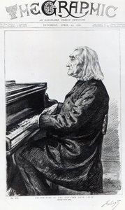 Franz Liszt, copertina di 